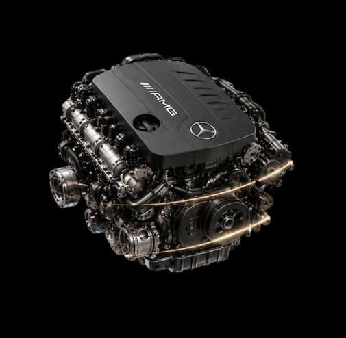 Land Rover-AMG engine core