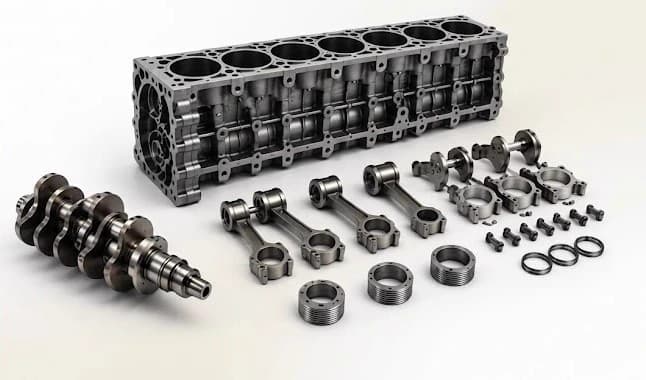Land Rover engine components
