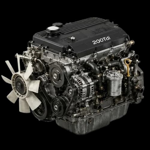 Land Rover turbocharged engine