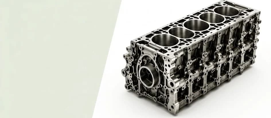 Land Rover engine block